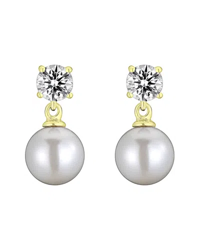 Rachel Glauber 14k Over Silver Earrings