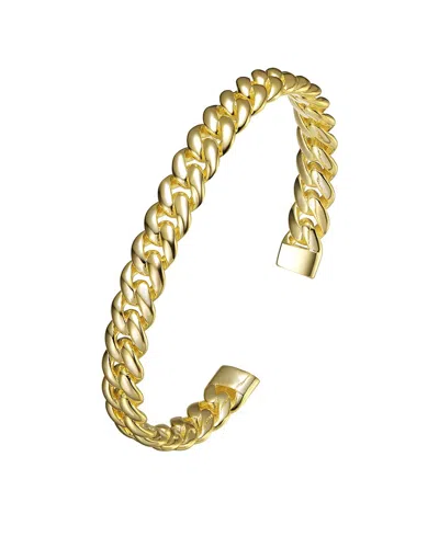 Rachel Glauber 14k Plated Bangle Bracelet