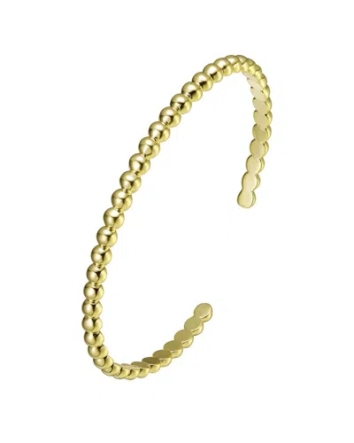 Rachel Glauber 14k Plated Bangle Bracelet