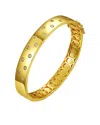 Rachel Glauber 14k Plated Bangle Bracelet