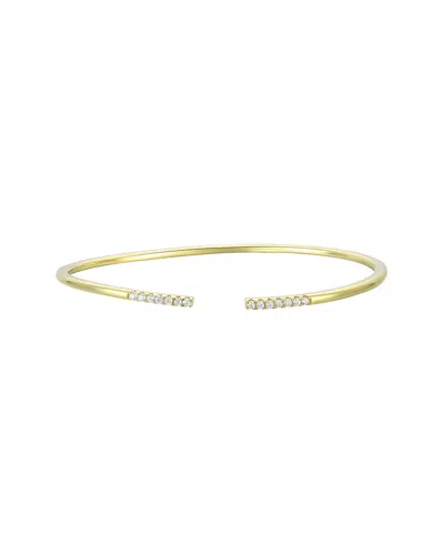 Rachel Glauber 14k Plated Cz Bracelet