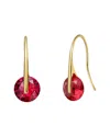 Rachel Glauber 14k Plated Cz Earrings