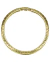 Rachel Glauber 14k Plated Cz Statement Necklace