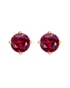 Rachel Glauber 14k Plated Cz Studs