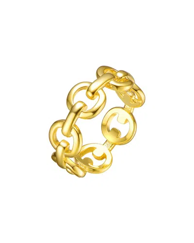 Rachel Glauber 14k Plated Eternity Ring