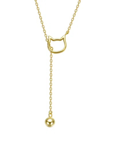 Rachel Glauber 14k Plated Necklace In Red
