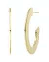 Rachel Glauber 14k Plated Open Hoops