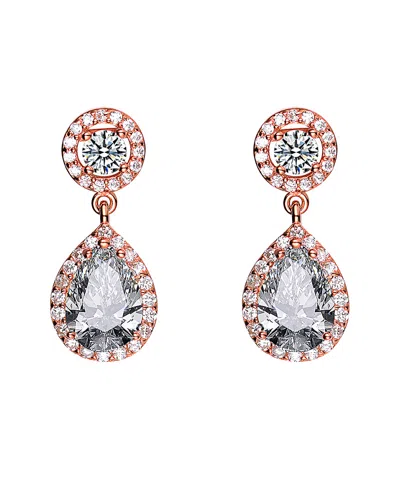 Rachel Glauber 18k Rose Gold Vermeil Earrings