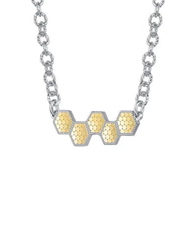 Rachel Glauber Cz Chain Necklace