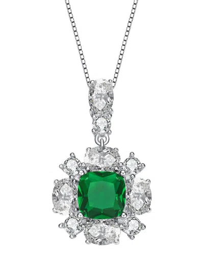 Rachel Glauber Cz Flower Necklace
