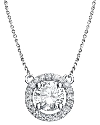 Rachel Glauber Cz Necklace In White