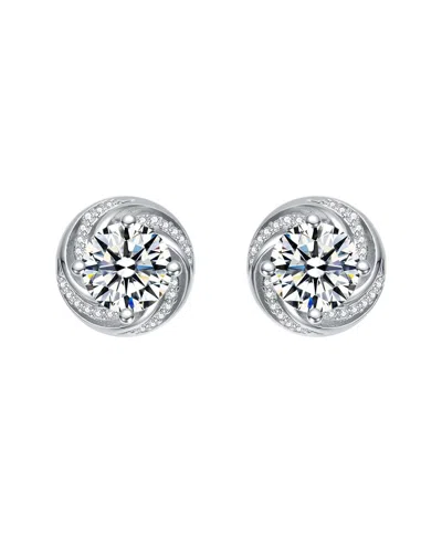 Rachel Glauber Diamond Cz Earrings