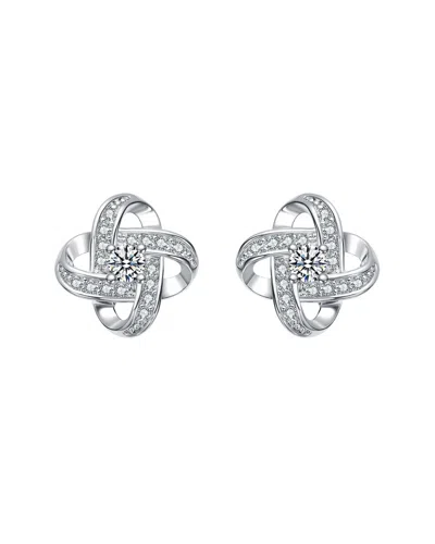 RACHEL GLAUBER RACHEL GLAUBER DIAMOND CZ EARRINGS