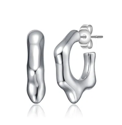 RACHEL GLAUBER DRIPPING HOOP EARRINGS