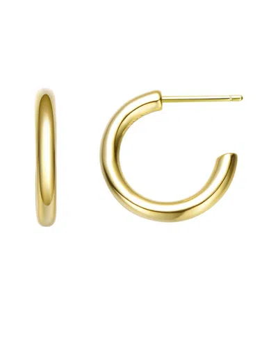 Rachel Glauber Kids 14k Plated Hoops