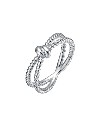 Rachel Glauber Love Ring In Metallic