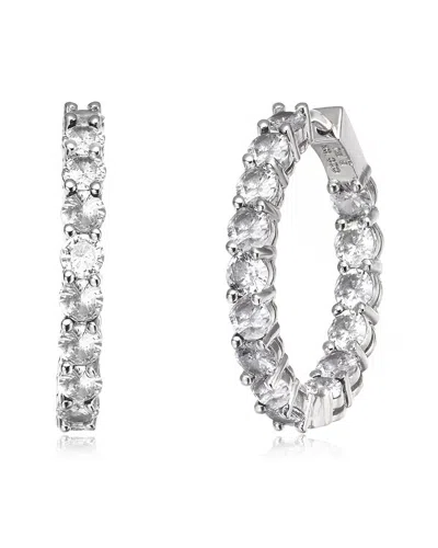 Rachel Glauber Plated Cz Hoops