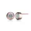 Rachel Glauber Ra 14k Gold Plated Cubic Zirconia Sud Earrings In Multi