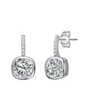 Rachel Glauber Rhodium Plated Cz Studs