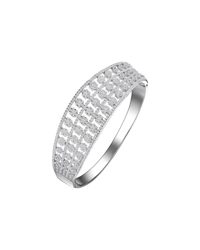 Rachel Glauber Silver Cz Bracelet