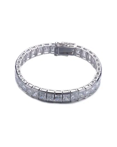Rachel Glauber Silver Cz Bracelet