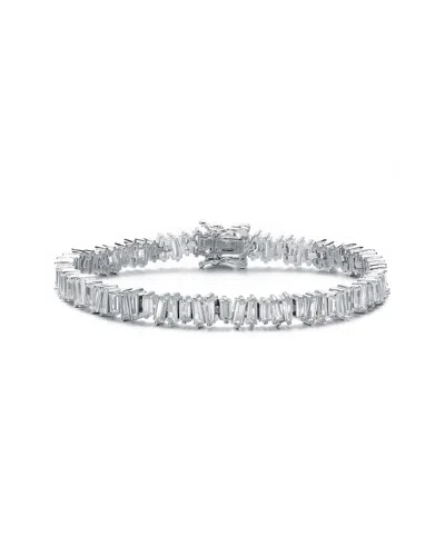 Rachel Glauber Silver Cz Bracelet