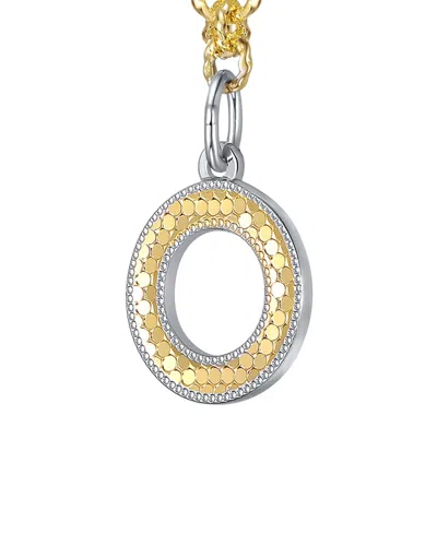 Rachel Glauber Silver Cz Chain Necklace