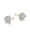 Rachel Glauber Silver Cz Martini Studs