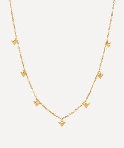 Rachel Jackson 18ct Gold-plated Dreamer Bird Choker Necklace