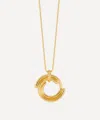 Rachel Jackson 18ct Gold-plated Evolve Pendant Necklace In Gold
