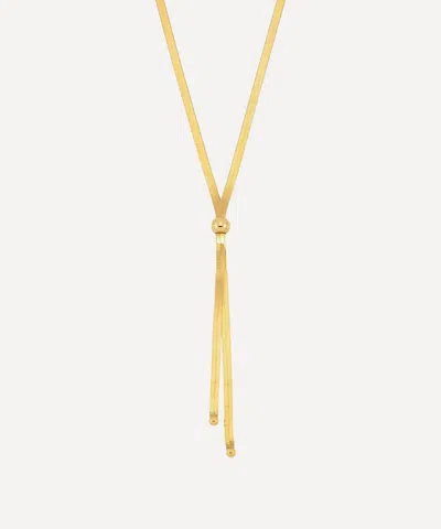 Rachel Jackson 18ct Gold-plated Lifestream Y-chain Necklace