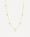 Rachel Jackson 22ct Gold-plated Arrow Spike Station Necklace