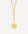Rachel Jackson 22ct Gold-plated Electric Goddess Hardware Chain Necklace