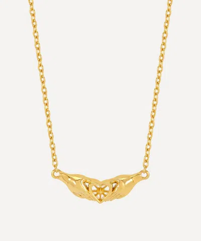 Rachel Jackson 22ct Gold-plated Love Story Necklace