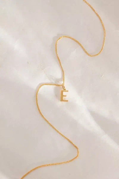 Rachel Jackson Gold-plated Initial Monogram Pendant Necklace