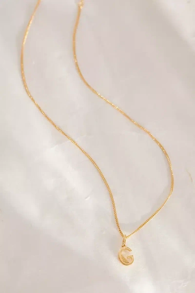 Rachel Jackson Gold-plated Initial Monogram Pendant Necklace
