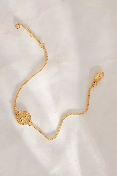 Rachel Jackson Gold-plated Zodiac Mini Art Coin Bracelet