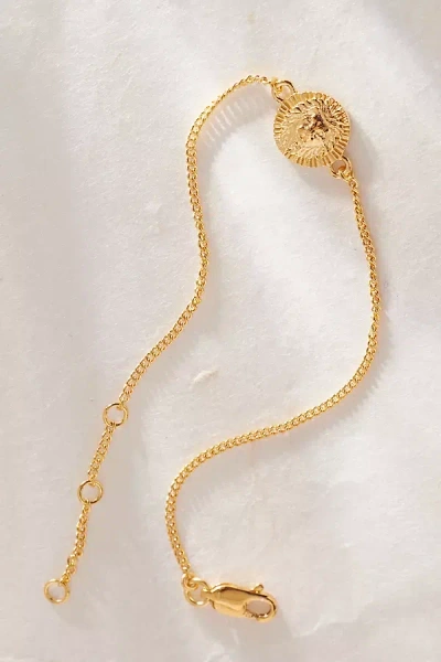 Rachel Jackson Gold-plated Zodiac Mini Art Coin Bracelet