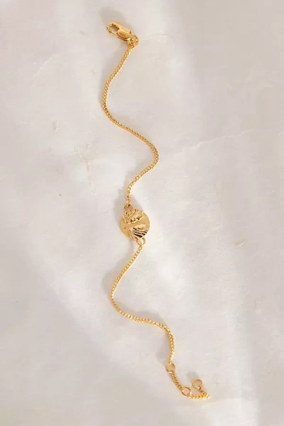 Rachel Jackson Gold-plated Zodiac Mini Art Coin Bracelet