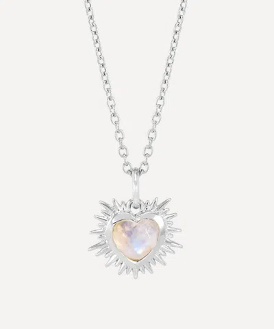 Rachel Jackson Sterling Silver Electric Love June Birthstone Necklace