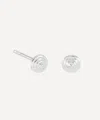 Rachel Jackson Sterling Silver Front Facing Evolve Stud Earrings In Silver