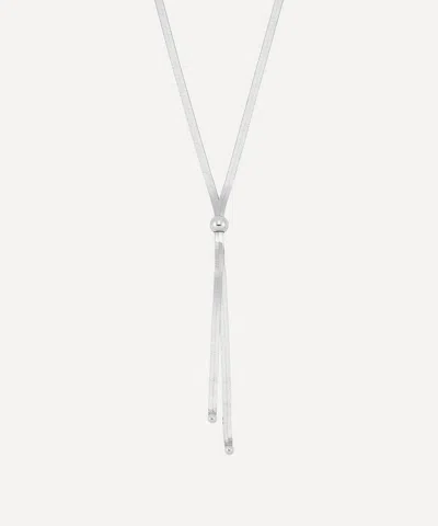 Rachel Jackson Sterling Silver Lifestream Y-chain Necklace