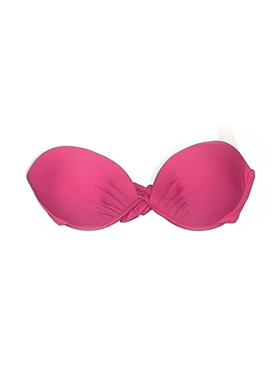 Pre-owned Rachel Lym Swimsuit Top Pink Swimwear
