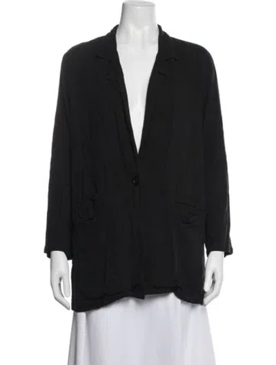 Pre-owned Rachel Pally Blazer In Black