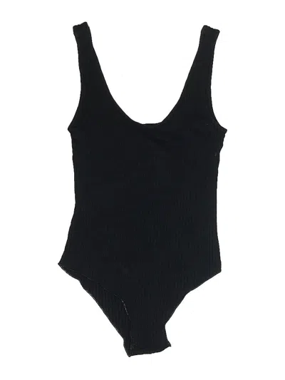 Pre-owned Rachel Pally Bodysuit In Black