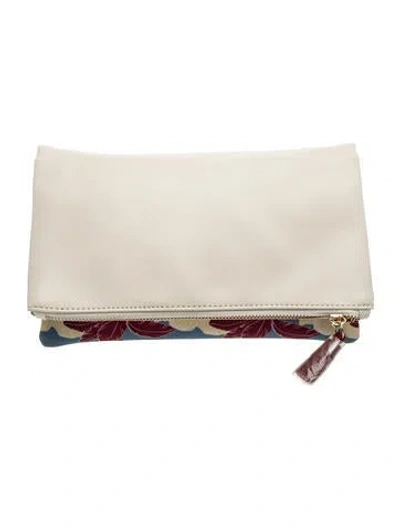 Pre-owned Rachel Pally Canvas Clutch In Yellow
