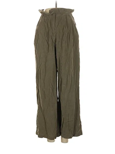 Pre-owned Rachel Pally Cargo Pants In Green
