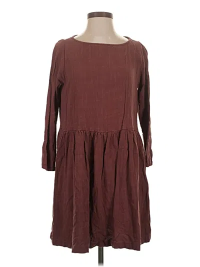 Pre-owned Rachel Pally Casual Dress In Burgundy