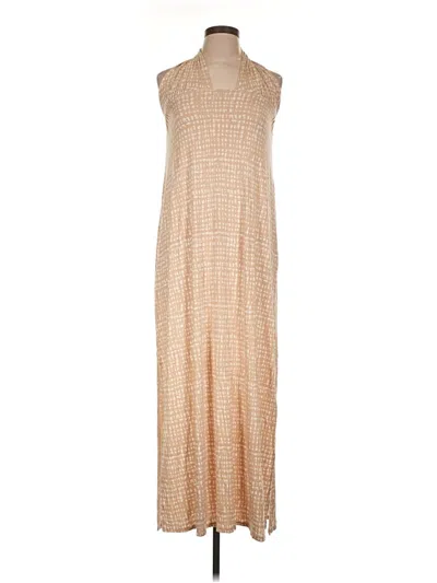 Pre-owned Rachel Pally Casual Dress In Tan