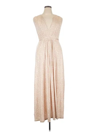 Pre-owned Rachel Pally Casual Dress In Tan